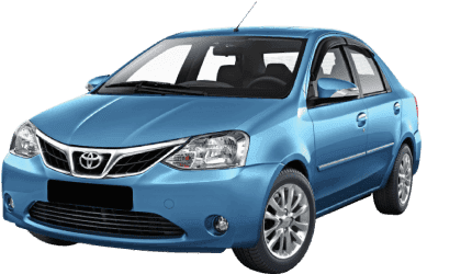 Toyota etios car rental Srinagar